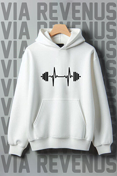 Vordevia Φούτερ με κουκούλα με κουκούλα με ρυθμό καγκουρό - 3 νήματα