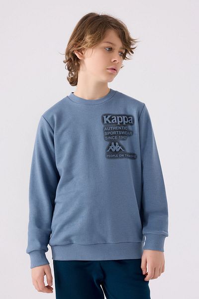 Kappa Blue Kids Sweatshirt - 361U7Ww