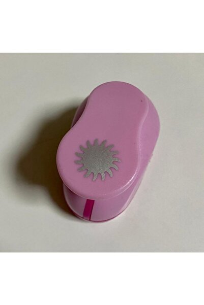 Rölyef Sanat Evi Şekilli Delgeç Güneş Çiçeği Yaprak ( Boy 1,5 Cm )