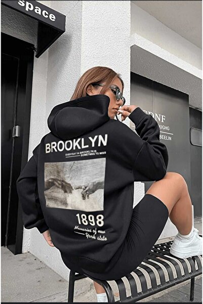 KOZİA OUTDOORS VENGEANCE BASKILI OVERSİZE UNİSEX SWETŞHİRT