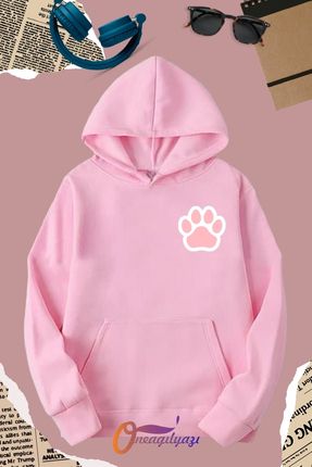 oneag lyaz Pati Bask l Kad n K z Sweatshirt Hoodie Fiyat Yorumlar Trendyol
