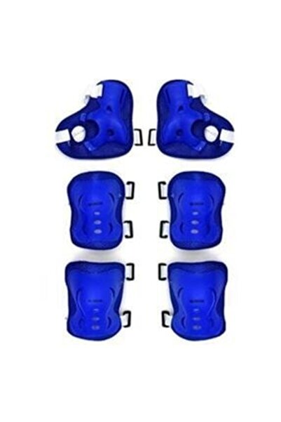 Genel Markalar Çocuk Koruyucu Set Dizlik Dirseklik Bileklik 6 Parça Paten Scooter Bisiklet Kaykay Koruyucu Ekipman