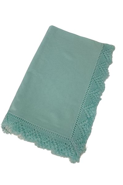 Bytoktay Hijab Prayer Mevlüt Cover - Women's Mother Chiffon Lace, Needle Embroidered Evening Dress Shawl