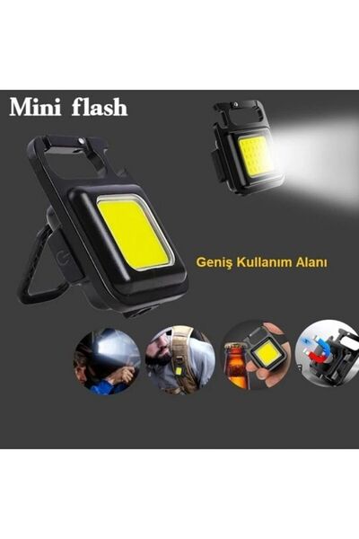 Camping Lamp with Magnet Keychain Mini Camping Lamp