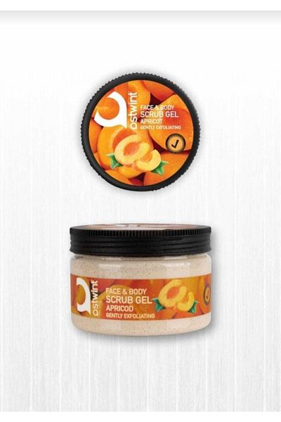 Ostwint Face And Body Skin Care Scrub Peeling Mask Apricot Apricode 300 Ml