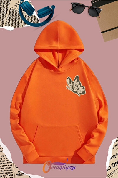 oneagılyazı Hanorac Butterfly B cu imprimeu Sweat tricou pentru femei și fete