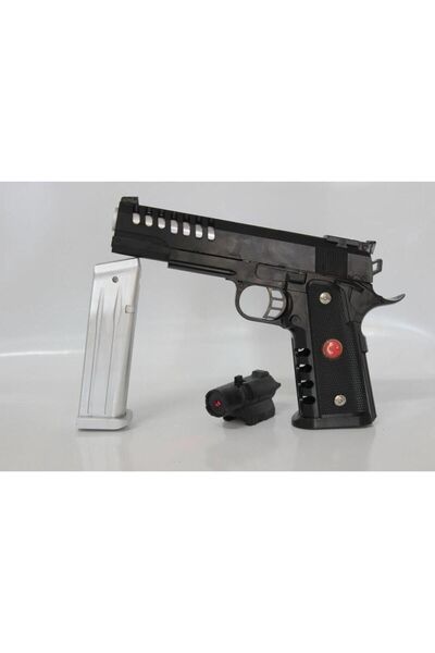 Bayrak Boncuk Atan Lazerli Silah Lazerli Boncuklu Tabanca