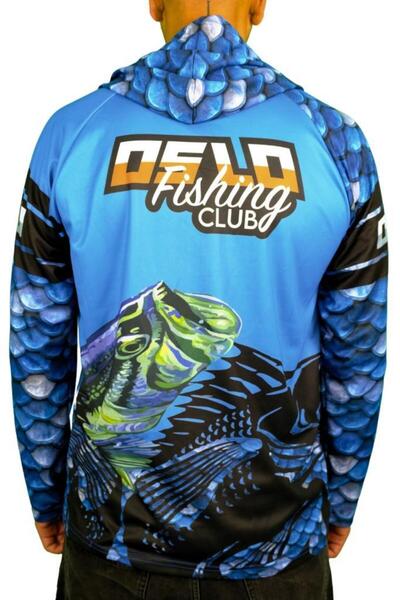 Oslo Μπλουζάκι ψαρά υψηλής απόδοσης - Κουκούλα ψαριού