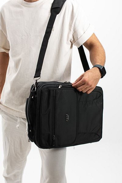 ÇÇS Ççs 71219 Μαύρη Τσάντα Laptop - Σακίδιο Χαρτοφύλακα, Αδιάβροχο, Επαγγελματικό