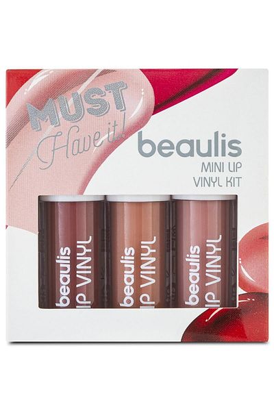 beaulis مجموعة أحمر الشفاه اللامعة الصغيرة - 262 مجموعة أحمر الشفاه الساحرة