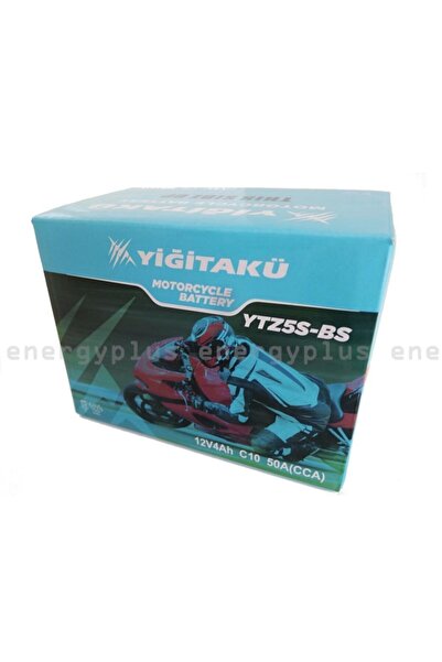 Yiğit 12 V 4 Ah- Ytz5s Akü Motosiklet Aküsü (E*B*Y) (113*70*86) Mm