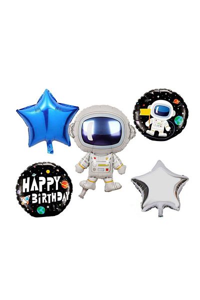 DÜVENCİ TİCARET Astronaut Foil Set of 5