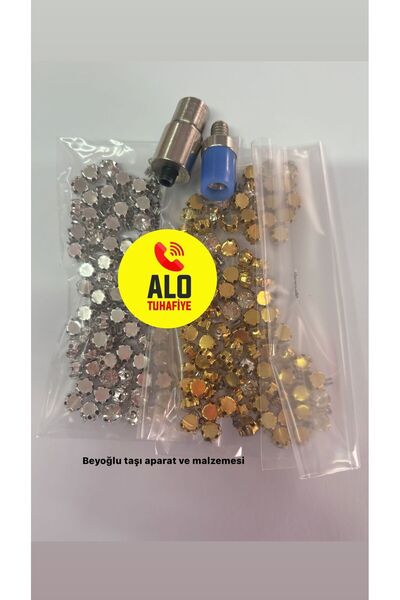 ALOTUHAFİYE BEYOĞLU TASI APARAT VE 100 nikel 100 gold malzemesi