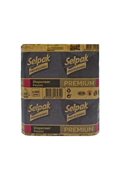 Selpak Professional Selpak Premium Dispenser Napkin 18*250 Pieces