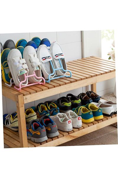 ARVALE Nish 4 Pieces Metal Shoe Saver, Drying Apparatus and Organizer Storage Organizer
