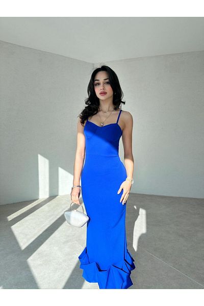 Afiş Butik Rochie midi cu croială asimetrică - tiv curbat