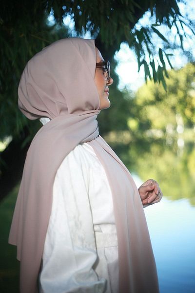 Mode Scarf Хиджаб Medina Silk Mink