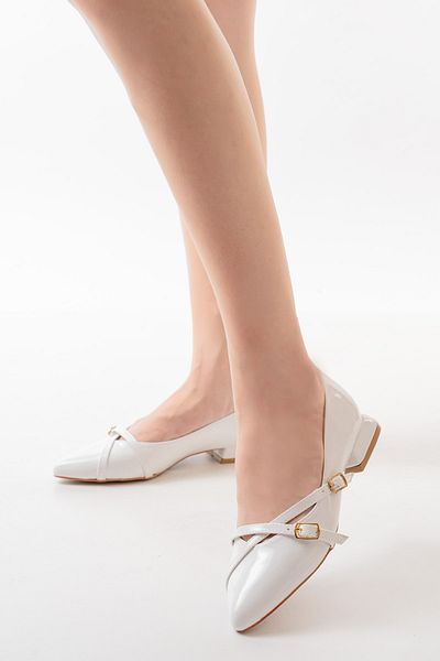 TOLGSHOES Pantofi clasici noi de damă cu toc scurt