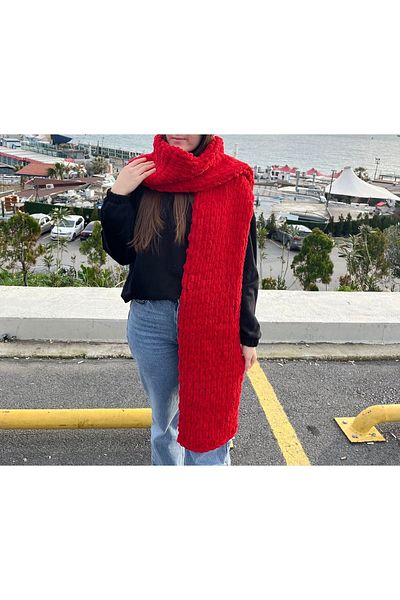 Lala Puffy soft scarf