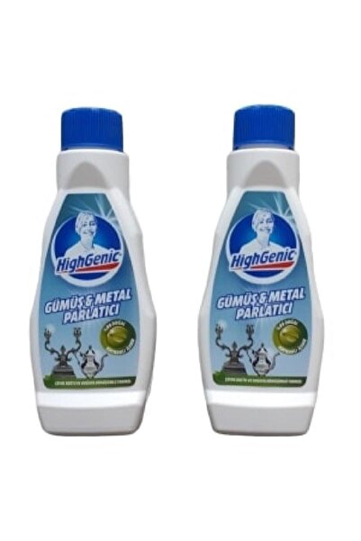 Highgenic Gümüş&metal Parlatıcı 200 ml 2'li Set