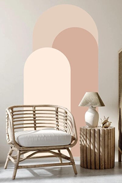 sanatıbedi Kemerli Bohem Oval Boho Duvar nalepnica