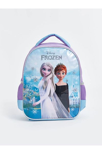 LC Waikiki LCW ACCESSORIES Geantă de școală pentru fete - Liliac închis, imprimat Frozen