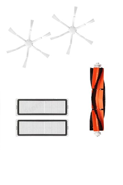 LİN GRUP Set de filtre cu perie compatibile Xiaomi Mi Robot Aspirateur 1c 2c ...