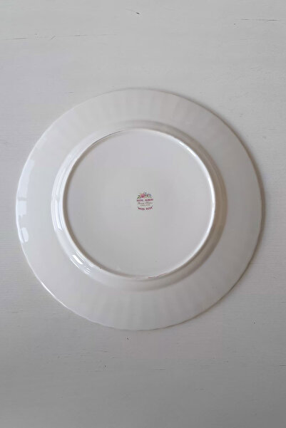 Royal Albert 26 Cm Moss Rose Bone China British Antique Porcelain Serving Plate