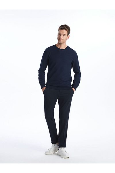 LC Waikiki Crew Neck Long Sleeve Men's Sweatshirt
