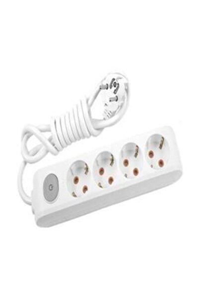 VİKO 4'lü 3MT Anahtarlı Grup Priz