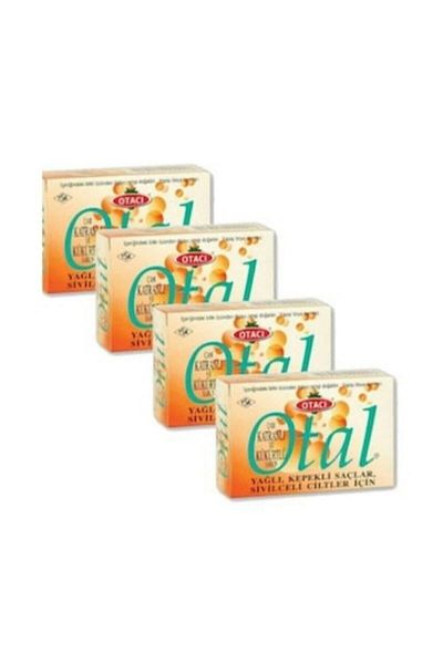 Otacı Otal Pine Tar Sulfur Soap 80 gr Set of 4 Uhımmk