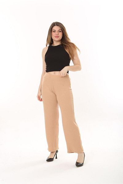 SERRA BÜYÜK BEDEN Burmük Wide Leg Trousers