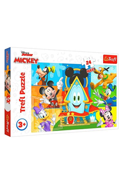 Trefl PUZZLE MAXİ MİCKEY 24 PARÇA 3+ YAŞ