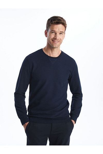LC Waikiki Crew Neck Long Sleeve Men's Sweatshirt