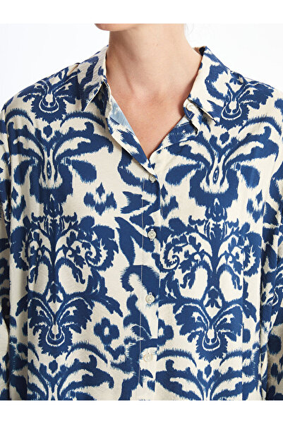 LC Waikiki Γυναικείο πουκάμισο τουνίκ με σχέδιο