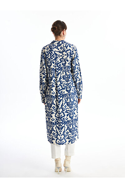 LC Waikiki Γυναικείο πουκάμισο τουνίκ με σχέδιο