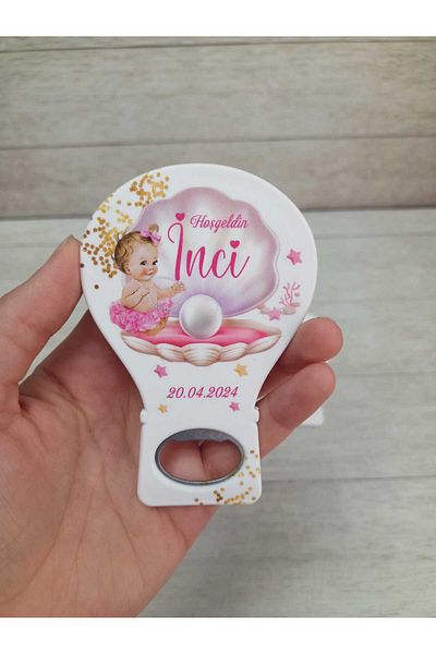 onuratasarlat 35 Balloon Magnets for Newborns and Birthdays - Circumcision and Engagement Model with Opener
