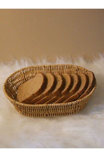 Paganca Wicker Rattan - Oval Large Bread Basket