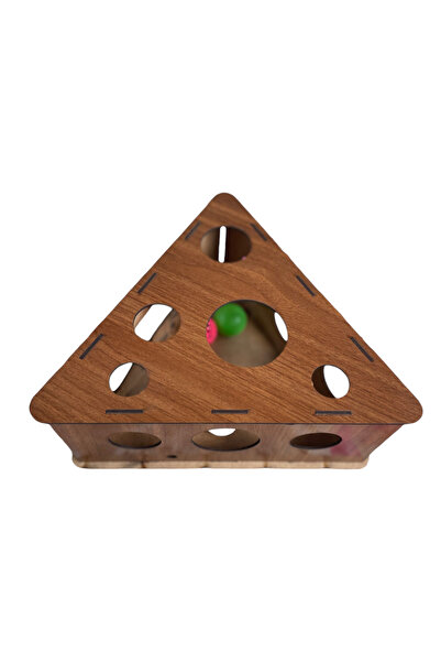 MUCAPET Cat Fun - Wooden Cat Toy
