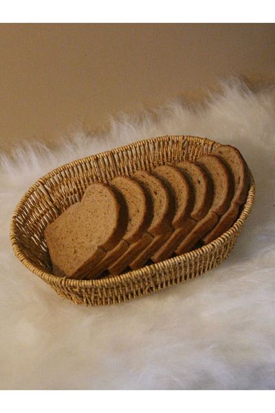 Paganca Wicker Rattan - Oval Large Bread Basket