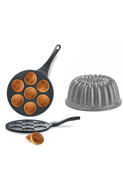 ThermoAD Pancake and Sliced Cake Mold Black