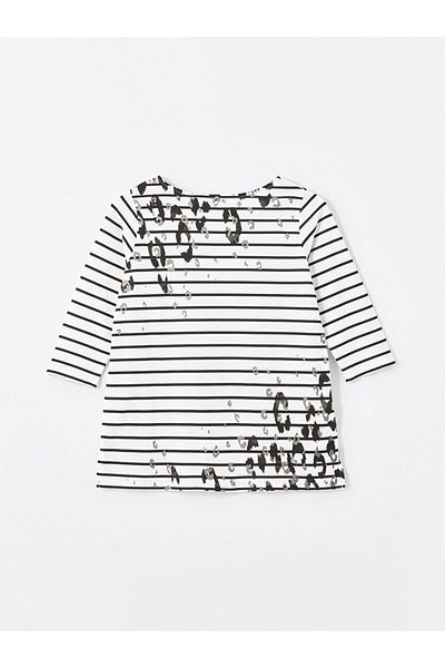 LC Waikiki Tricou de damă cu decolteu în dungi
