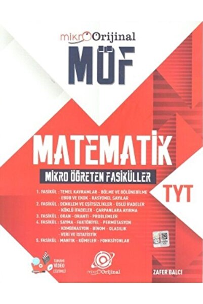 Genel Markalar Orijinal Mikro TYT Matematik MÖF Mikro Öğreten Fasiküller Set