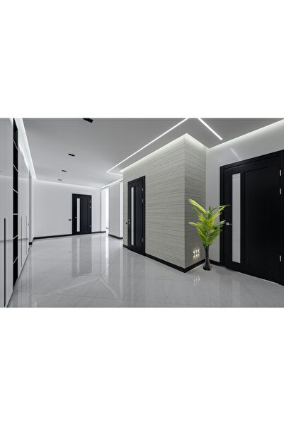 Cennet Home Areka bambu dalı desenli filayağı mika vazoda dekoratif yapay ağaç