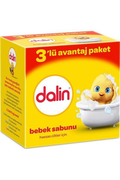 Dalin Baby Soap - Pack of 3