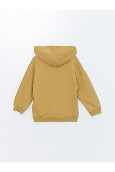 LC Waikiki Lcw Hooded Printed Baby Boy Sweatshirt and Sweatpants Set of 2