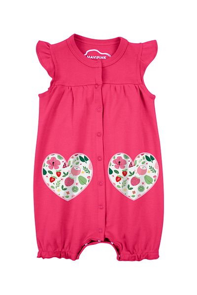 Mavipink Short Shorts Jumpsuit Romper for Baby Girl