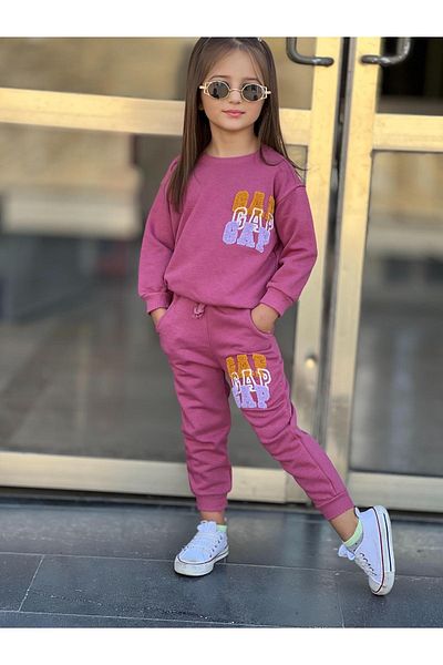MİLANO KİDS Winter Children's Set - 3 Thread 100% Cotton Bottom and Top Set