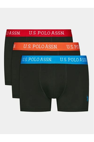 U.S. Polo Assn. Ανδρικό Lycra 3 Pack Πολύχρωμο Boxer