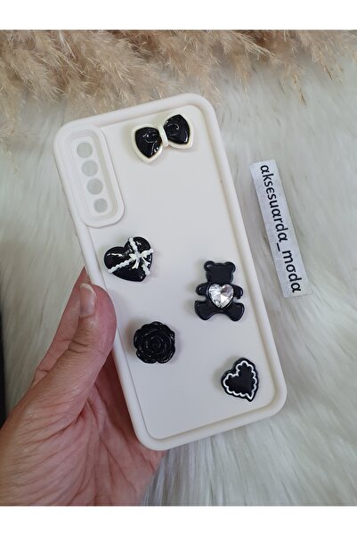 Aksesuarda Moda SAMSUNG GALAXY A70 Uyumlu Figürlü Silikon Kılıf